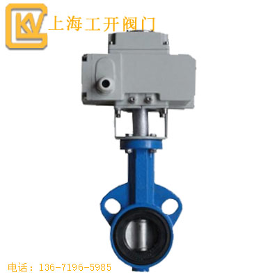蝶閥  電動全襯膠蝶閥